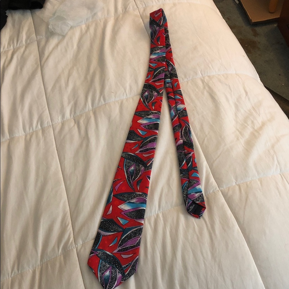 Red Men's Tie - vintage Cohen‘s